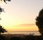 Dublin Bay at twilight on  summer's evening. Bryan Mullen